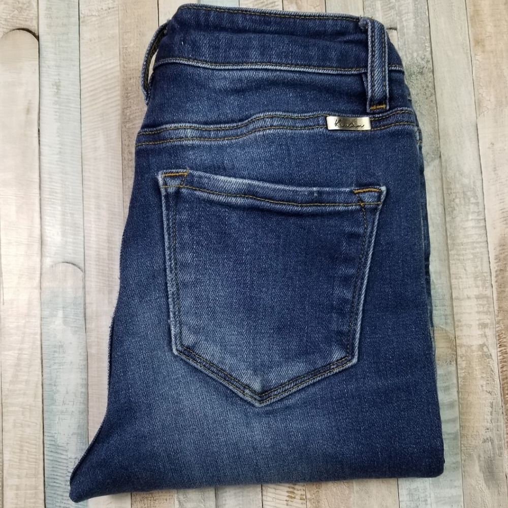 KanCan High Rise Dark Wash Skinny Jeans